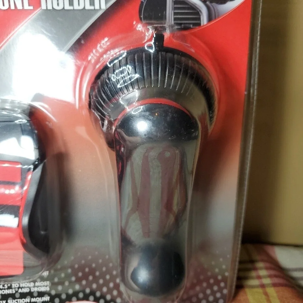 Allison OS Car Smartphone Holder Universal Black Red Suction Mount 95-0475